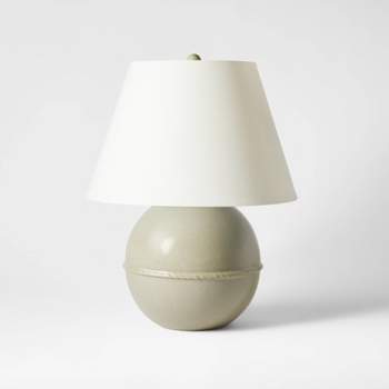 Medium Ceramic Table Lamp Green - Threshold™ designed with Studio McGee