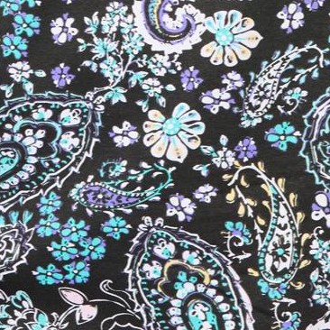 black paisley