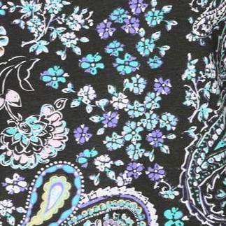 black paisley