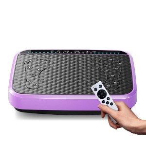 Hachikiko 120 Speed Levels Vibration Plate Exercise Machine - Whole Body Fitness Platform for Lymphatic Drainage, Weight Loss & Fat Burner - 1 of 4