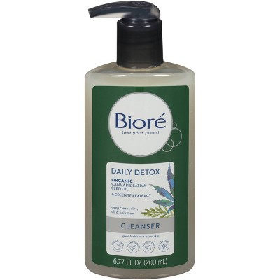 Biore Daily Detox Cleanser - 6.77 fl oz