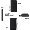 Clotth Womens RFID Blocking Wallet - Large Capacity PU Leather Zip Around Clutch with Detachable Wristlet, Easy to Use for Daily & Travel - 4 of 4