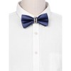 INSPIRE CHIC Men's Rhinestone Decor Pre-tied Adjustable Bow Tie - 4 of 4