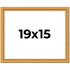 PosterPalooza | 19x15 Wood Antique Frame with UV Acrylic, 4 Finishes: Bronze, Gold, Silver, and Black - 2 of 4