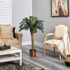 HomeStock  4 ft. Artificial Palm Tree in Pot for Indoor/Outdoor - 3 of 4