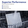 Nispira Replacement Aluminum Grease Filter Compatible with Broan NuTone NY NV Range Hoods. Compared to Part BP29. 2 Filters - 3 of 4