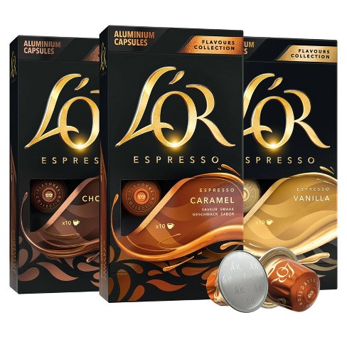 L'OR Flavors Variety Pack Espresso Capsules - 30ct