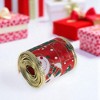 Unique Bargains Gift Wrap Ribbons Santa & Snowman Cloth 78.74"x1.97" 1 Pc - 2 of 4