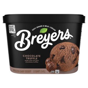 Breyers Chocolate Truffle Ice Cream - 48oz - 1 of 4