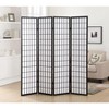 NicBex 4-Panel Room Divider Folding Fabric Privacy Screen with Oriental Style Partition for Home & Office - 2 of 4