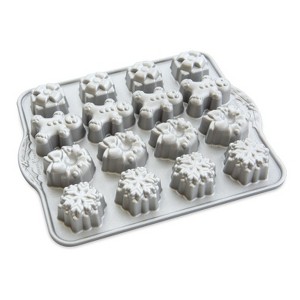 Nordic Ware Holiday Teacakes Cakelet Pan - 1 of 4