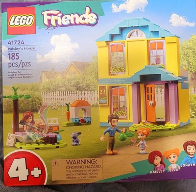  LEGO Friends Paisley's House 41724, Doll House Toy for Girls  and Boys 4 Plus Years Old, Playset with Accessories Including Bunny Figure,  Birthday Gift : Toys & Games