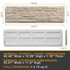 High-Density Polyurethane Faux Stone Siding Panels for Interior Exterior Decor Covering Rock Panel PU Stone - 2 of 4