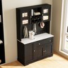 Luck Live 39.37in. kitchen storage cabinet with power outlet - 3 of 4