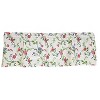 RLF Home 100% Cotton High Quality English Ivy Tailored Window Valance with 1.5" Rod Pocket 50" W X 12" L Spring - 3 of 4