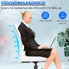 BestMassage Mesh Office Chair Computer Chair with Lumbar Support & Thickly Padded Seat Rolling Swivel Back Support Chair for Home Office - 4 of 4