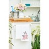 C&F Home Butterflies & Roses Embroidered Cotton Flour Sack Kitchen Towel - 4 of 4