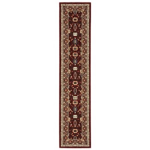 Oriental Weavers Lilihan 043S6 Red/ Black Indoor Area Rug - 2'6" x 12' - 1 of 4