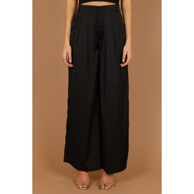 Petal And Pup Womens Wellington Wide Leg Satin Pant : Target