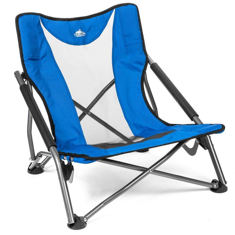 Cascade Mountain Tech Outdoor Chair Low Profile Chair - Royal Blue, 1 of 8