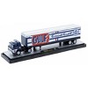 M2 Machines 1970 Ford C600 & 1968 Ford Mustang Fastback Auto Haulers Gulf R88 - 2 of 4