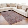 Pink Taupe and Gray Abstract Power Loom Area Rug - 2 of 4