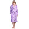 Casual Nights Women's Fleece Long Sleeve Plush Robe - 2 of 4