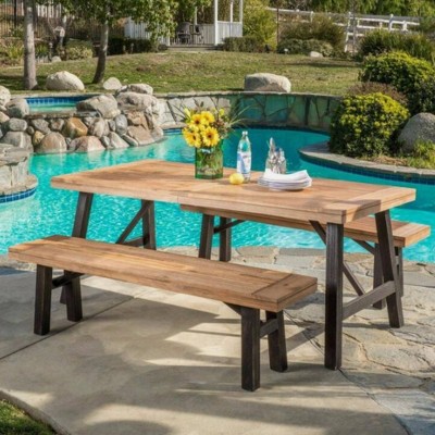 Maggift Outdoor Patio Seating Sets, Unique Design, Ideal for Conversations, Perfect for Gardens and Living Spaces, Beige, 63"*14.25"*17.75"