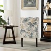 Sapphtopaz Accent Chair Print Fabric Armless Chair Lounge Chair Modern Living Room Chair Comfy Chair for Living Room - 2 of 4
