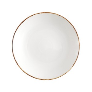 D&V Salt Serena Coupe Pasta Bowl, 11.5-Inch, Set of 4, White - 1 of 4