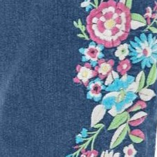 stonewash floral