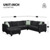 CAVINAS Modern Modular Sectional Sofa, 112*87" Sectional Sofa Couches Living Room Sets, 7 Seats Modular Sectional Sofa with 3 Pillows - 3 of 4