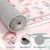 Washable Hallway Rug, Modern Insect Floral Print Farmhouse Mat, Non-Slip Stain-Resistant, Foldable Indoor Rug for Kitchen, Laundry Room - 3 of 4