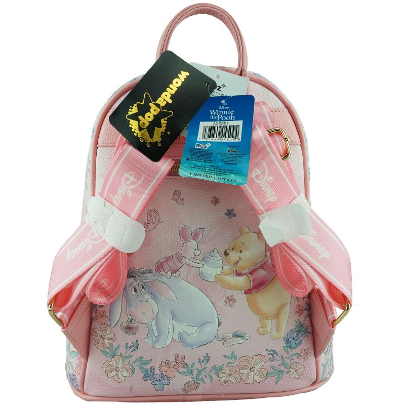 Winnie the Pooh Piglet WondaPop 11" Vegan Leather Fashion Mini Backpack, 3 of 8