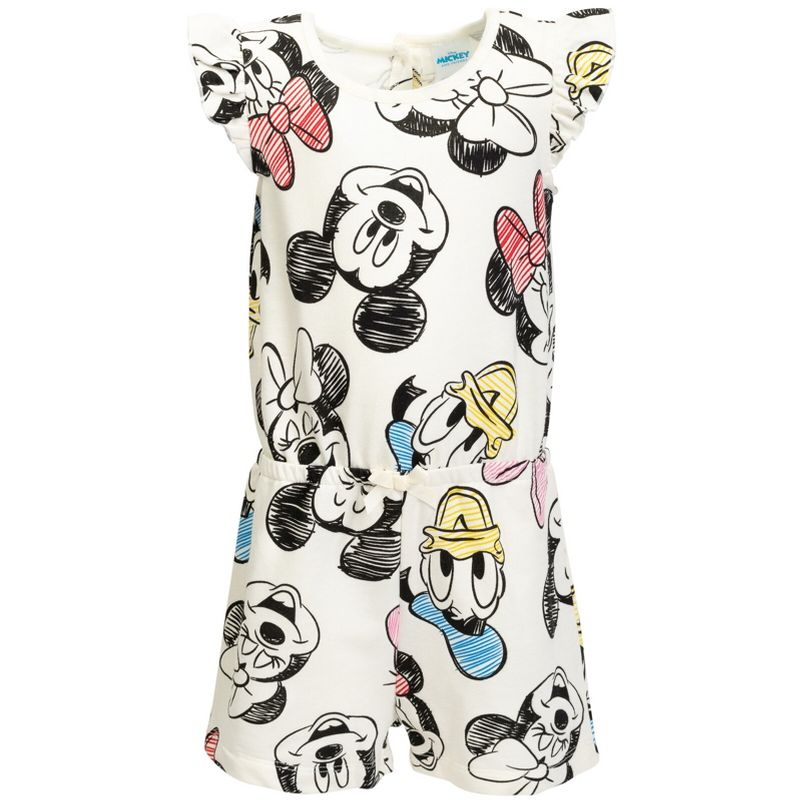 Disney Minnie Mouse Mickey Mouse Nightmare Before Christmas Pixar Toy Story Lion King  Baby Girls Romper Infant to Big Kid, 1 of 7