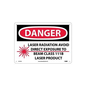 National Marker Danger Laser Radiation Avoid Direct Exposure To Beam Class 111B Laser Product