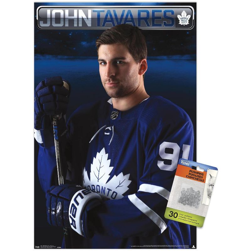Trends International NHL Toronto Maple Leafs - John Tavares 18 Unframed Wall Poster Prints, 1 of 7