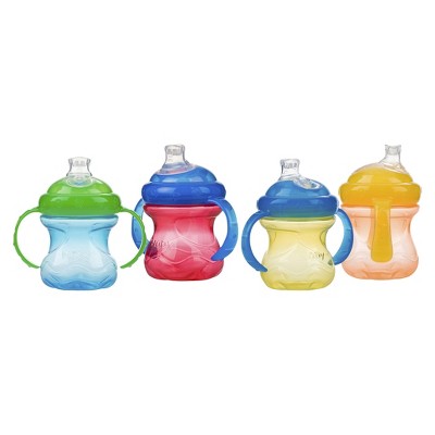 nuby sippy cup with bottle nipple