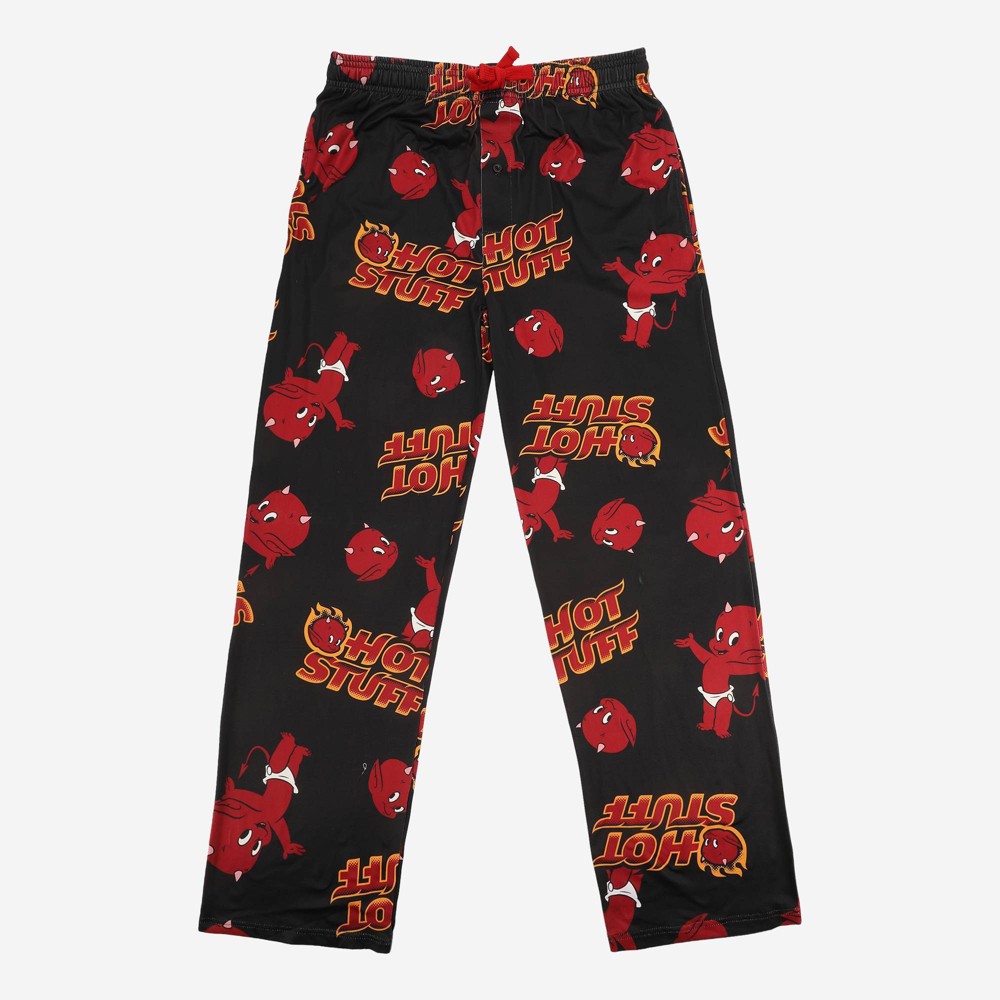 Men's Hot Stuff Knit Pajama Pants - Black XXL