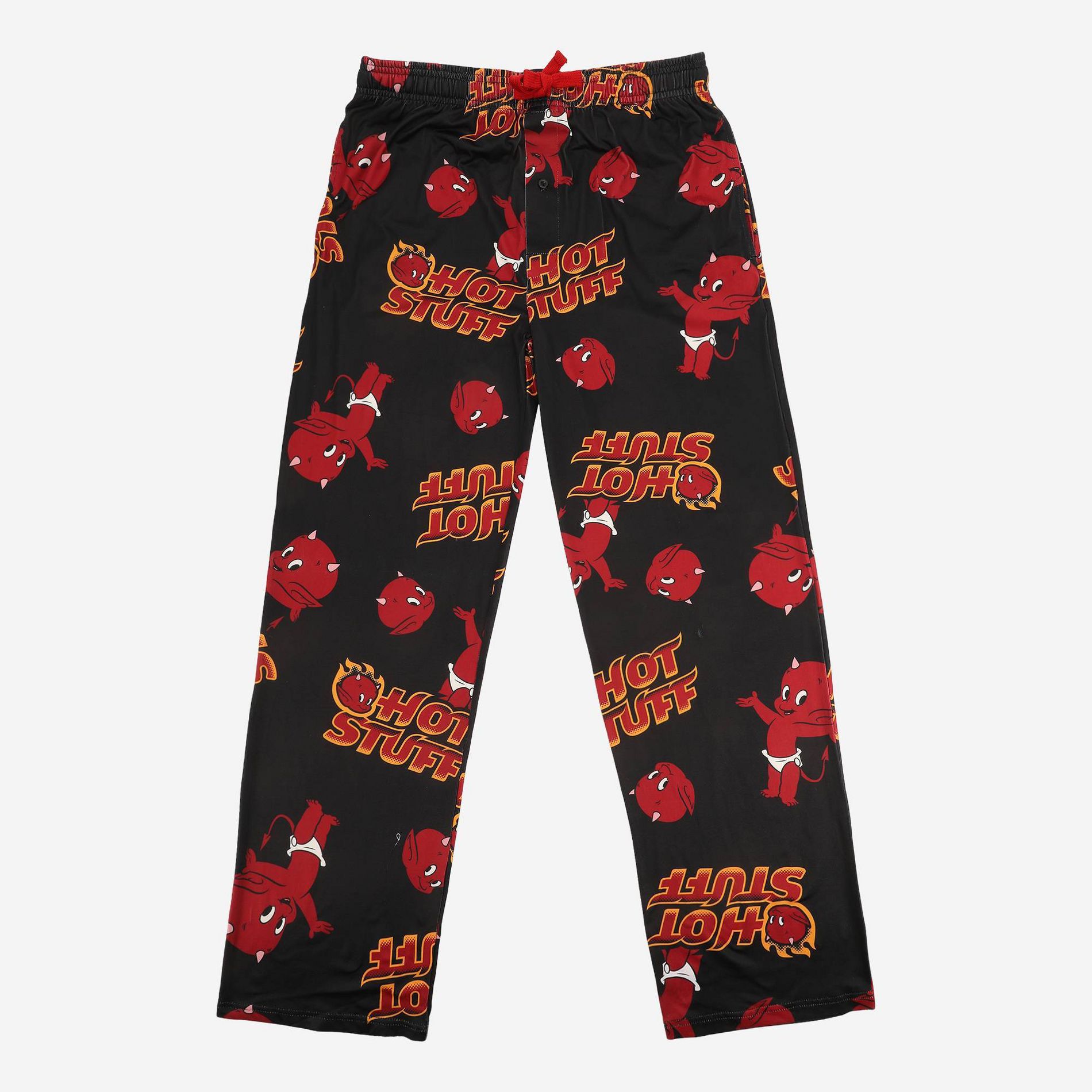 Men's Hot Stuff Knit Pajama Pants - Black