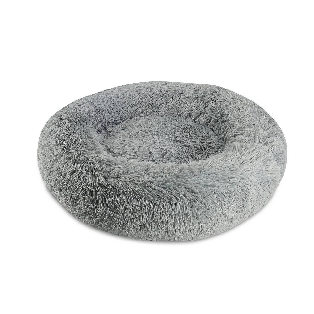 Photos - Dog Bed / Basket Canine Creations Donut Round Dog Bed - S - Charcoal 