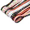 INSPIRE CHIC Heart Printed Colored Flat Shoe Laces for Sneakers Athletic Sport Boots 1 Pair - 3 of 3