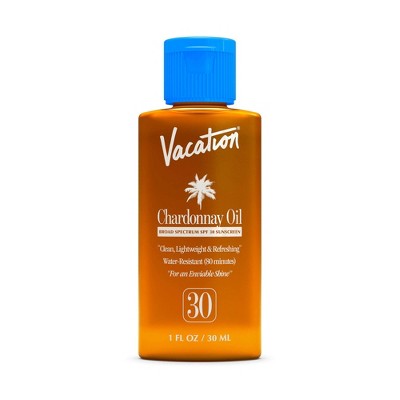 Vacation Chardonnay Oil Sunscreen - SPF 30 - 1oz