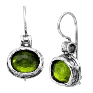 Silpada 'Daintree' Natural Green Quartz Drop Earrings in Sterling Silver - 1 of 4