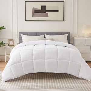 Musment Four Season Universal Down Comforter- Soft and Fluffy Bedding, Lightweight and Luxurious Down Comforter - 1 of 4