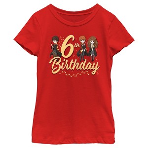 Girl's Harry Potter 6th Birthday Friends T-Shirt - 1 of 4