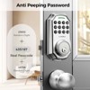 LNDU Keyless entry deadbolt door lock with handle - 2 of 4
