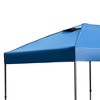 Infurnic Canopies and Gazebos, Instant Setup Shade for Camping, Parties or Outdoor Events, Easy to Set Up and Take Down, Blue, 344.4"*116.4"*111.6" - 3 of 4
