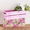 Transpac MDF Easter Crate Set of 2 Home Decorations Spring - 2 of 2