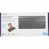 Targus Multi-Device Bluetooth® Antimicrobial Keyboard with Tablet/Phone Cradle, Black - image 4 of 4